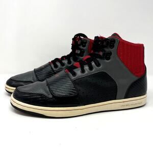 Creative Recreation Black Red High Tops 11